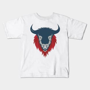 American bison Kids T-Shirt